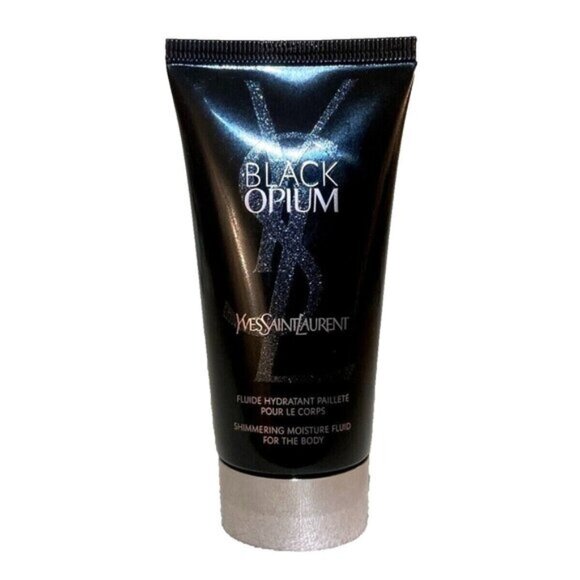 YVES SAINT LAURENT BLACK OPIUM 50ML SHIMMERING MOISTURE FLUID FOR THE BODY - Picture 1 of 2